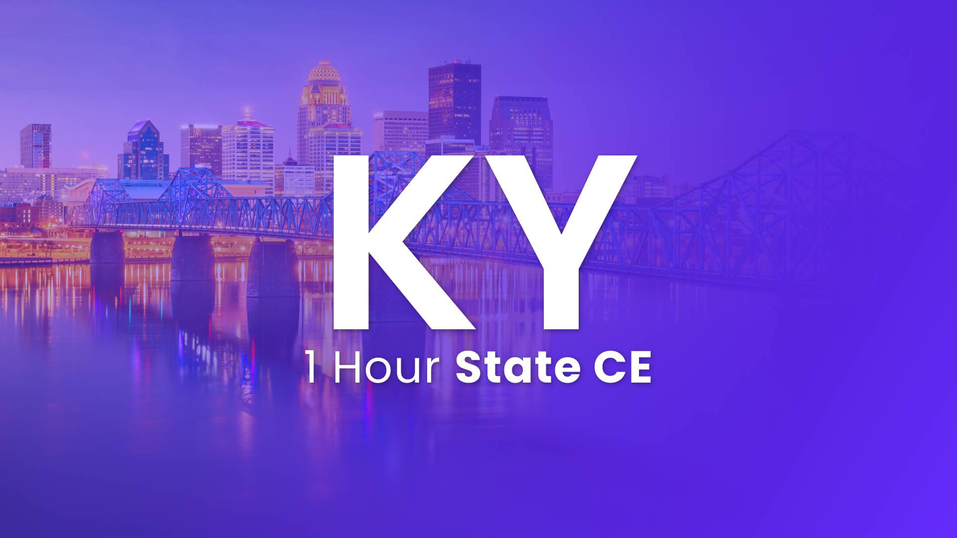 Kentucky 1 Hour Online CE 2025