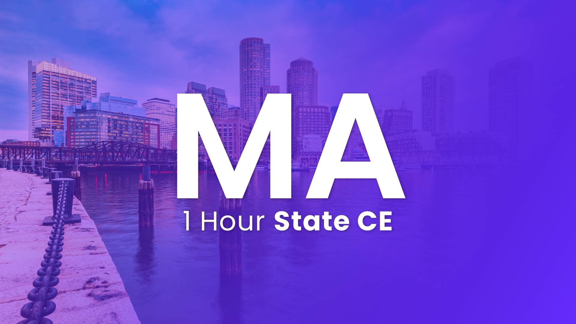 Massachusetts 1 Hour Online CE 2024