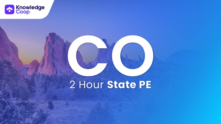 2 Hour CO SAFE: State Law PE