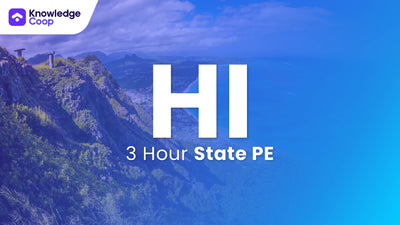 3 Hour HI SAFE: State Law PE