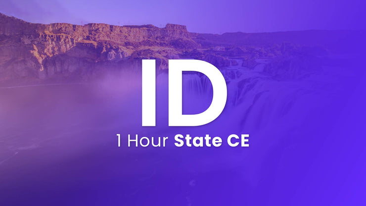 Idaho 1 Hour Online CE 2023