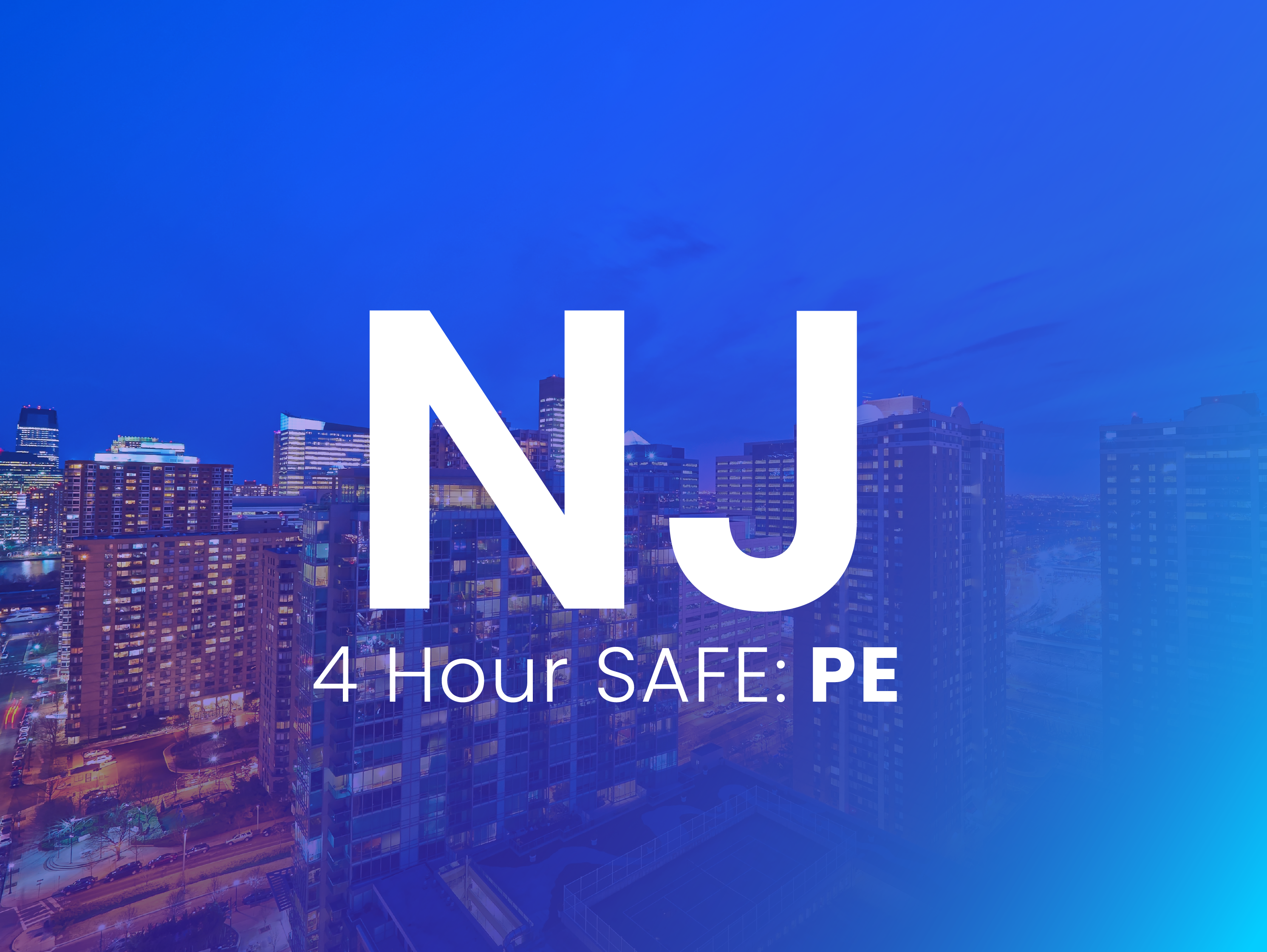 4 Hour NJ SAFE: State Law PE