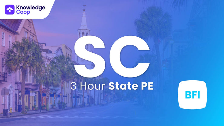 3 Hour SC-BFI SAFE: State Law PE