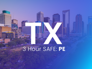 3 Hour TX-SML SAFE: State Law PE